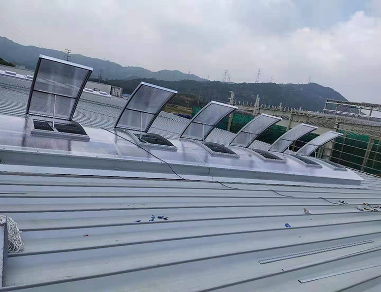 圓拱形電動(dòng)采光排煙天窗